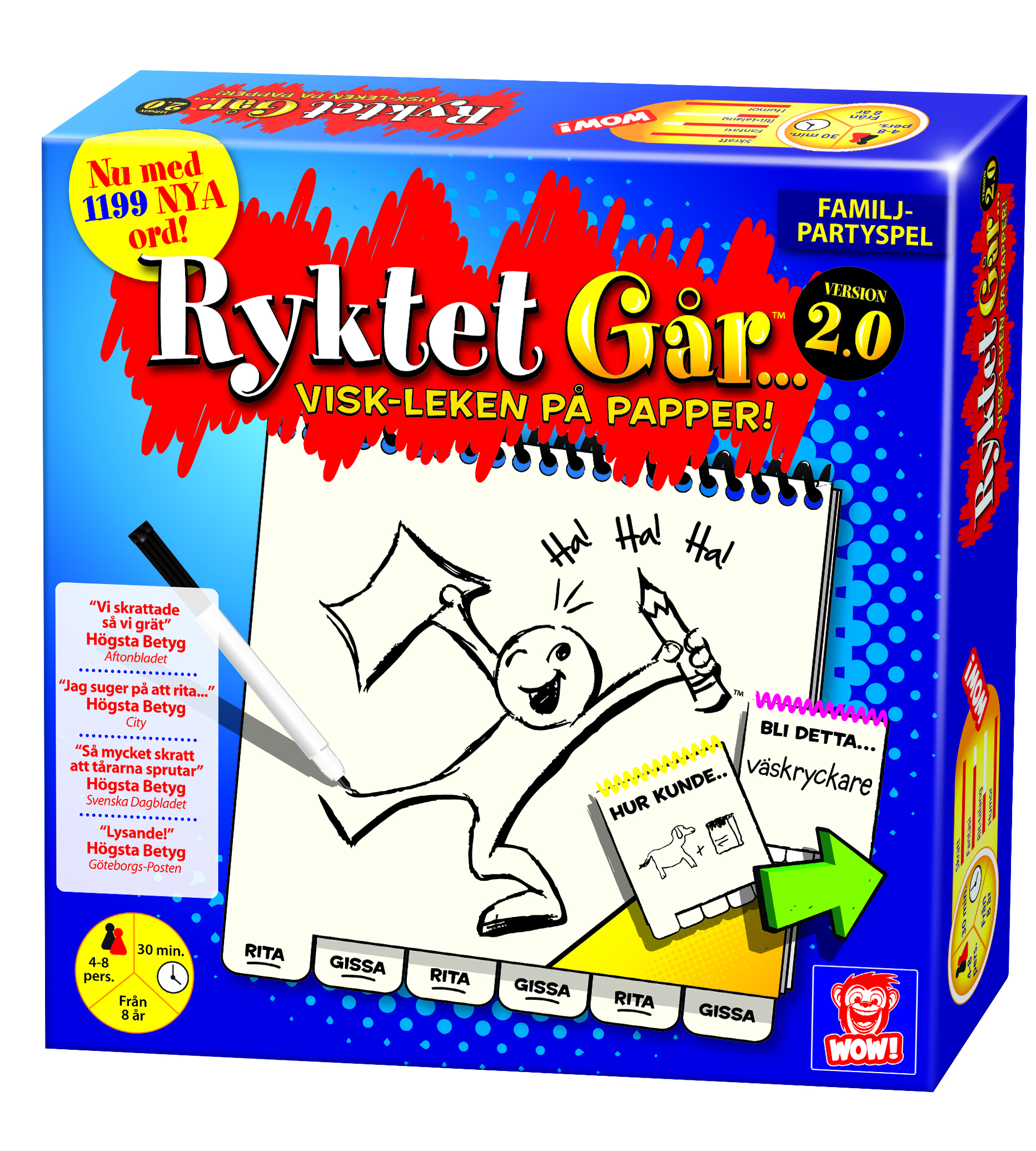 Ryktet går 2.0, Sällskapsspel (SE), WoW