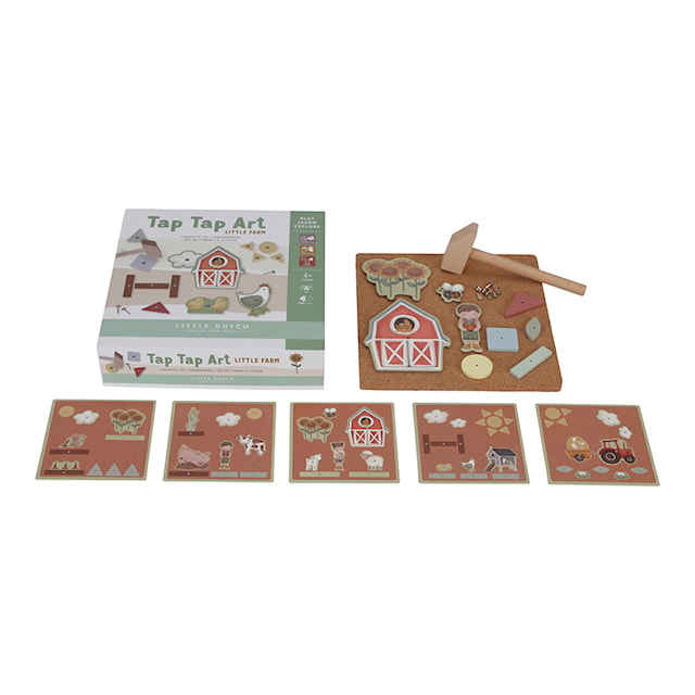 Produktbilde 3 for Little Farm Tap Tap Set FSC Little Dutch