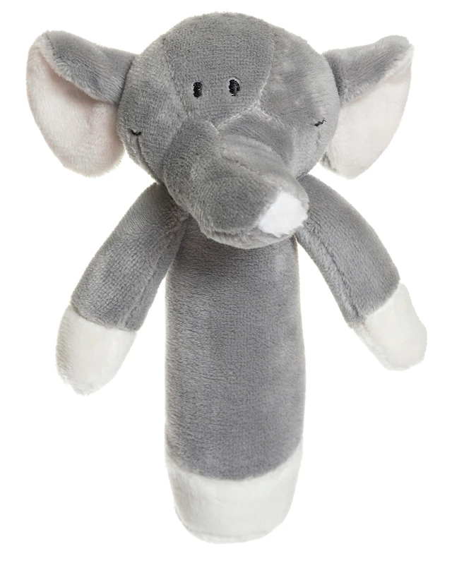 Diinglisar Skallra Elefant Grå Teddykompaniet