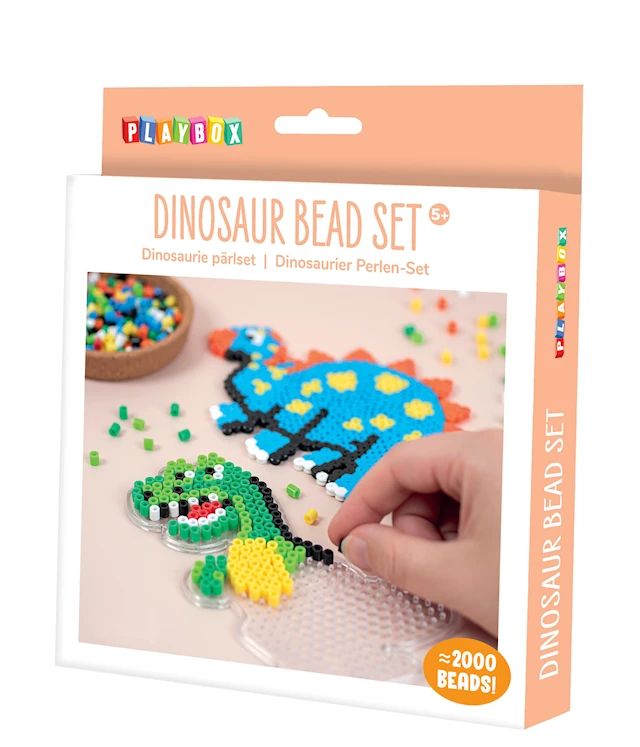 Pärlset Dinosaurier Playbox