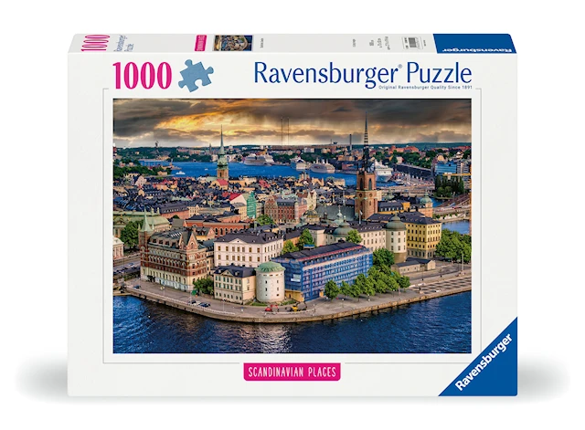 Pussel Scandinavian Stockholm Sweden 1000 bitar, Ravensburger