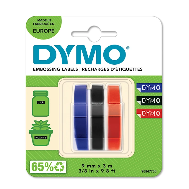 DYMO Präglingstejp 3-p