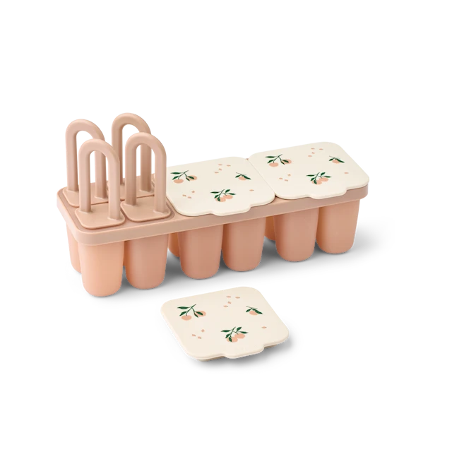 Kaimen mat och Glassformar Peach/Sea shell Liewood