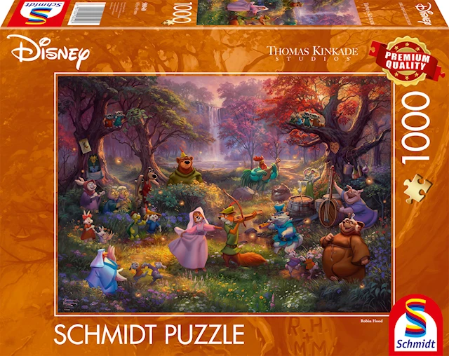 Pussel Disney Robin Hood 1000 bitar Schmidt