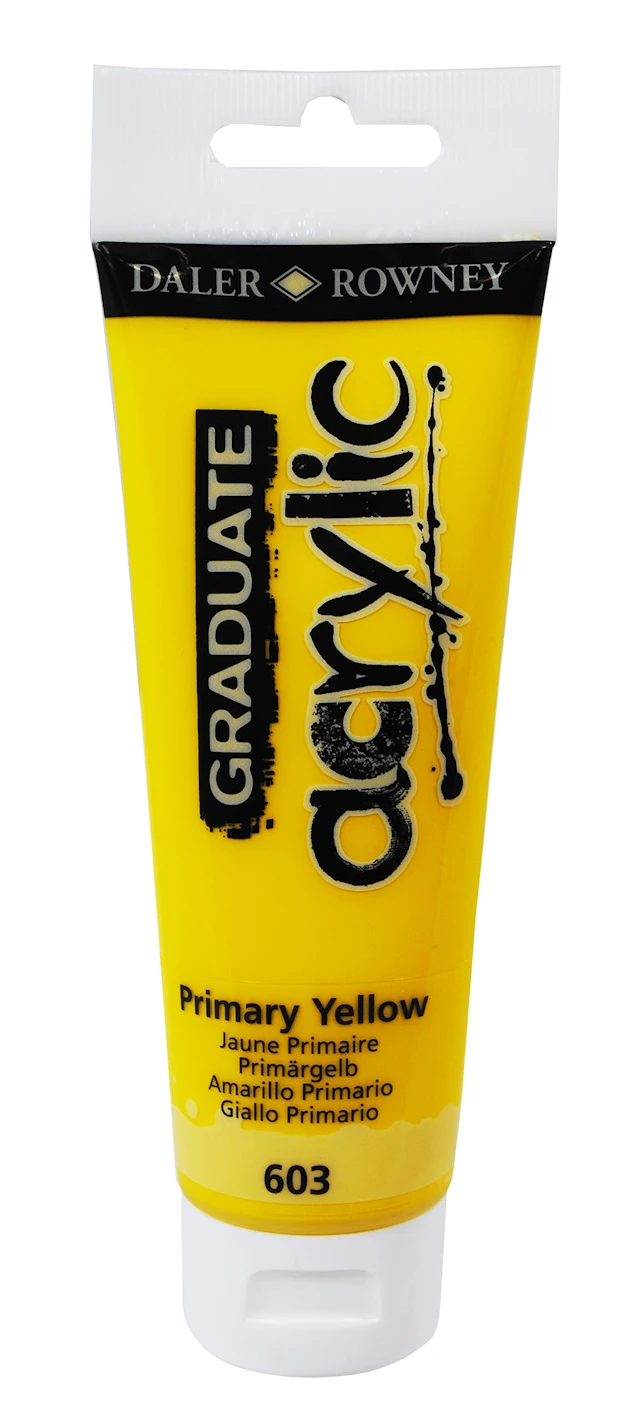 Graduate Acrylic 120 ml Keltainen