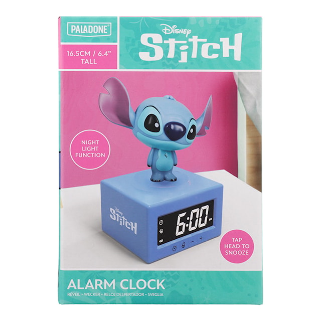 Produktbilde 4 for Stitch Ikon Vekkerklokke Paladone