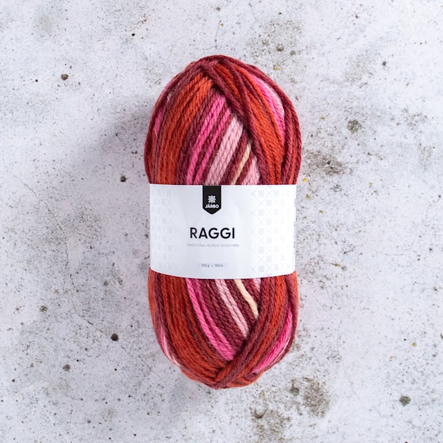 Produktbilde 1 for Raggi Garn Ullmiks 100 g Love Lane (15211) Järbo