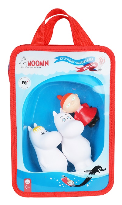 Muumi vesilelut, 3kpl hahmoja, Martinex
