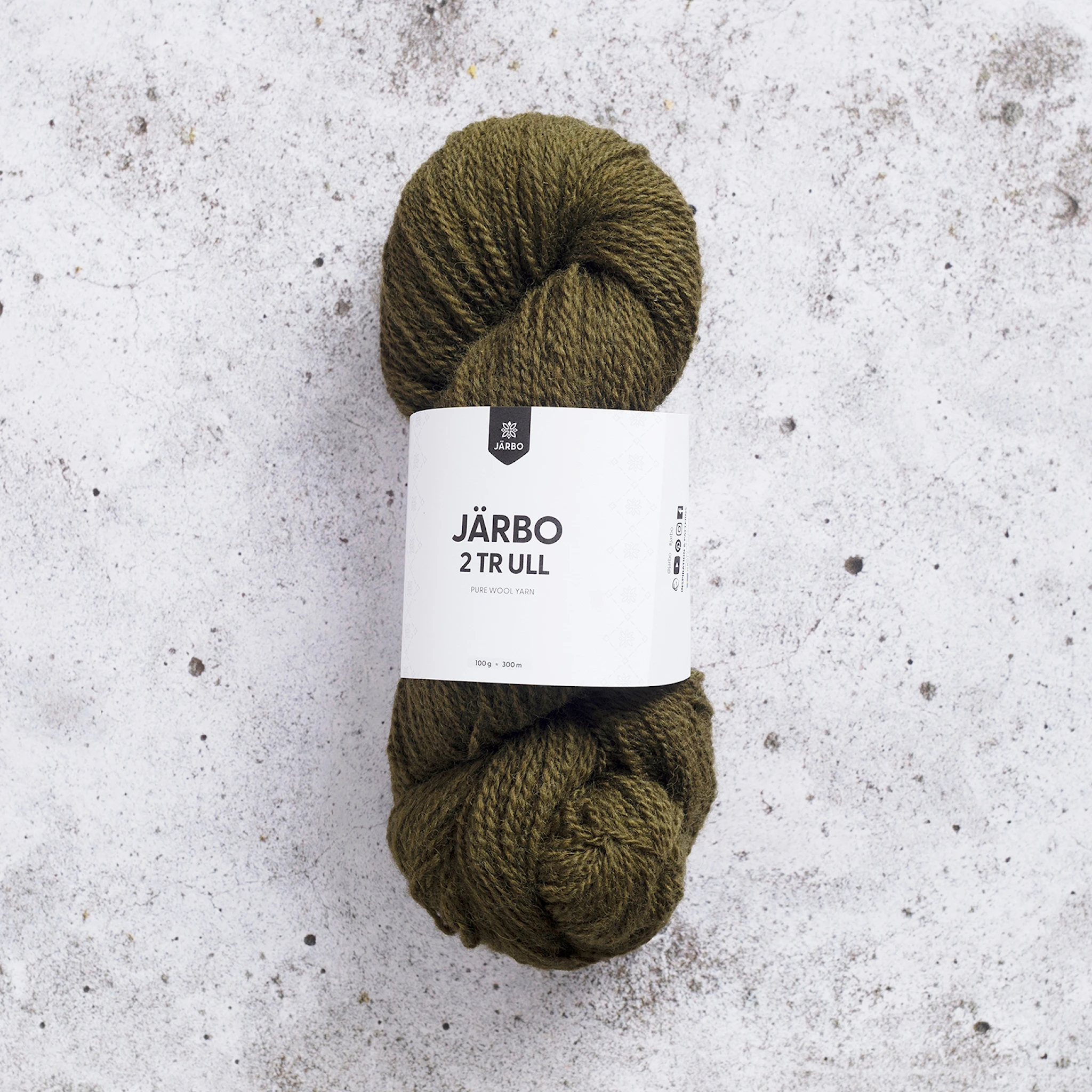 Produktbild för 2tr Ull 100 g Järbo