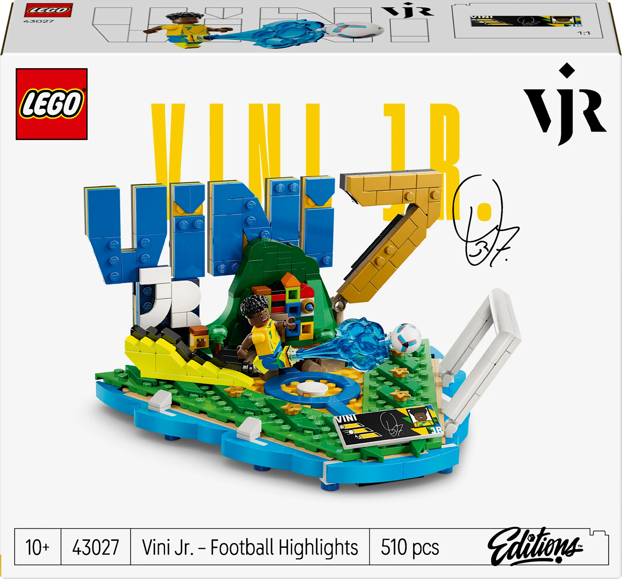 Tuotekuva ille LEGO Editions Vini Jr. – Soccer Highlights (43027)