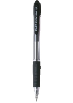 Kulspetspenna Super Grip Fine 0,7 Svart, Pilot