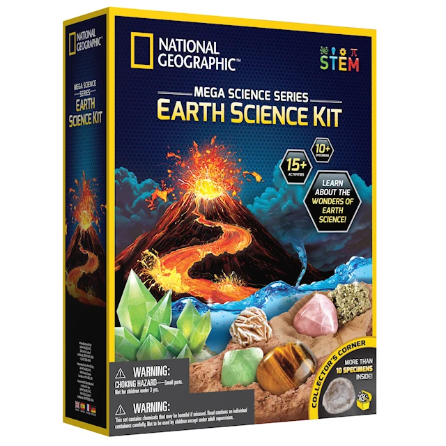 National Geographic Mega Earth Science Setti
