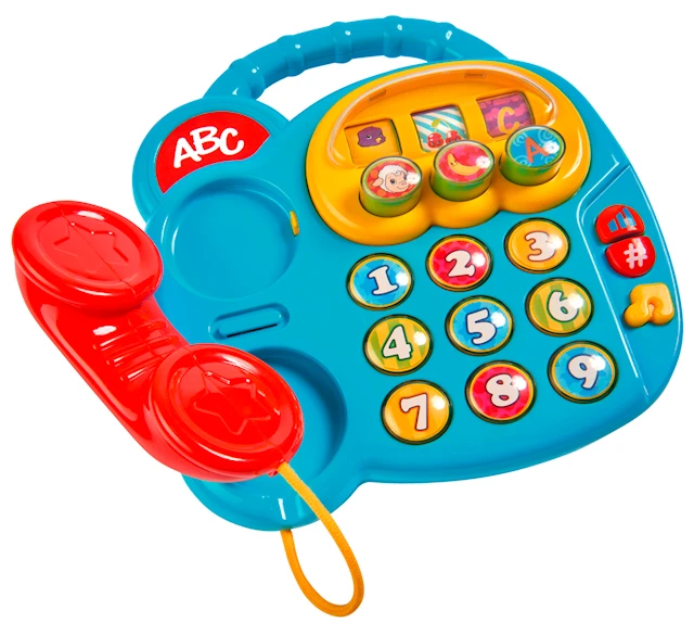Leksakstelefon ABC