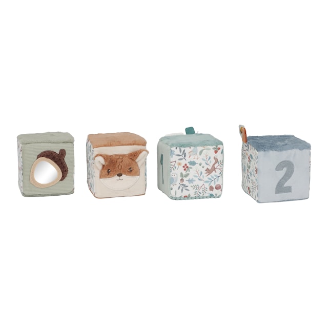 Produktbild 3 för Forest Friends Aktivitetsringar 4-pack Little Dutch