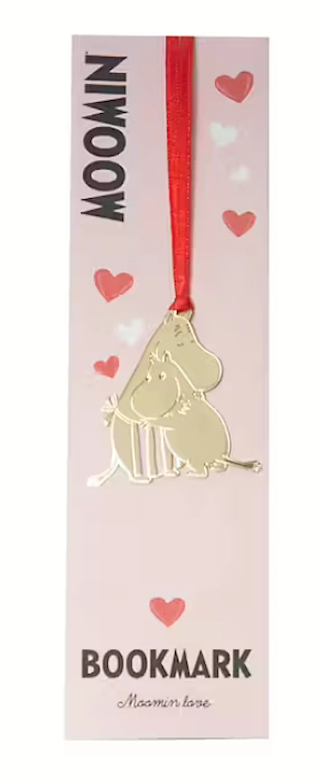 Kirjanmerkki Moomin Rakkaus Pluto Design