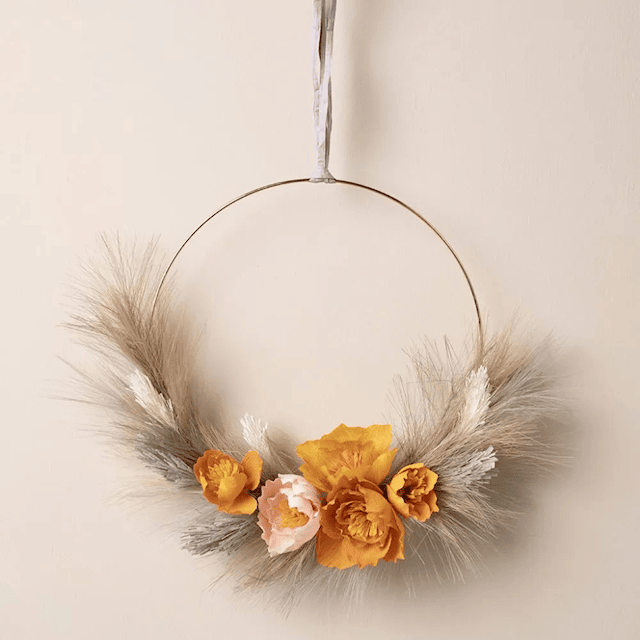 Produktbilde 4 for Pampas gress, L: 50 cm, lys pulver, lys brun, lys grå, 3 stk./ 1 bunt