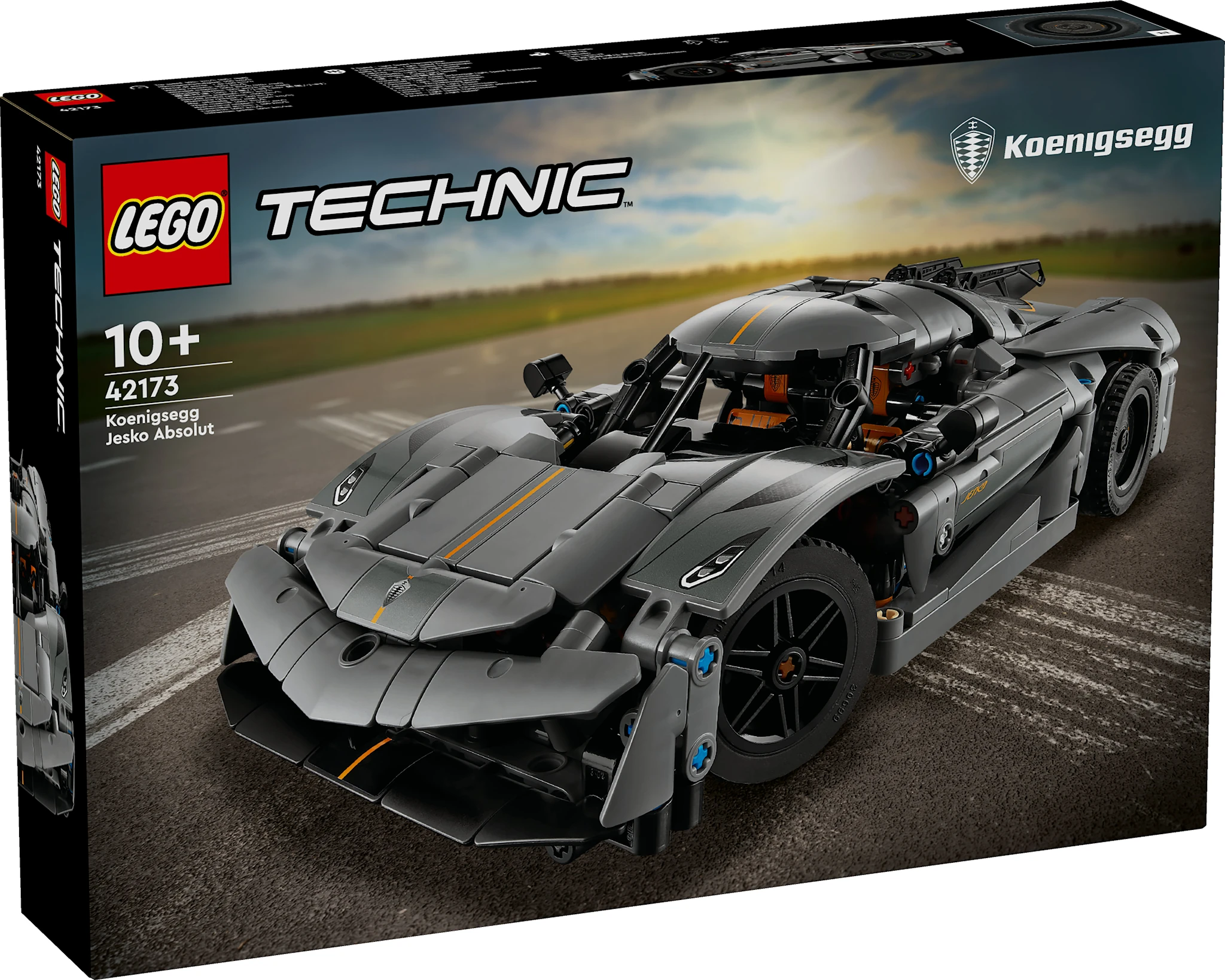 Tuotekuva ille Harmaa hyperauto Koenigsegg Jesko Absolut LEGO® Technic (42173)