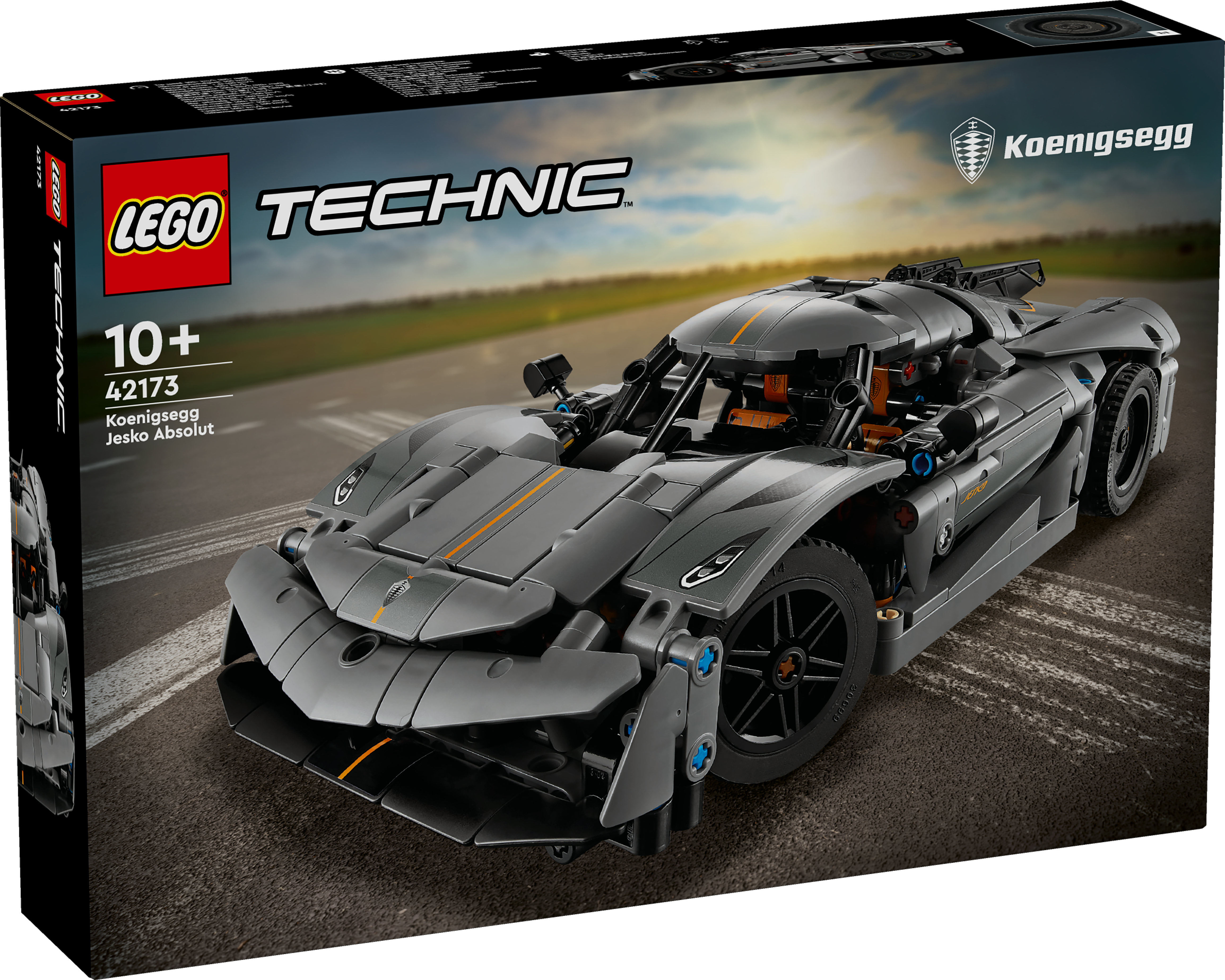 Koenigsegg Jesko Absolut grå hyperbil LEGO® Technic (42173)