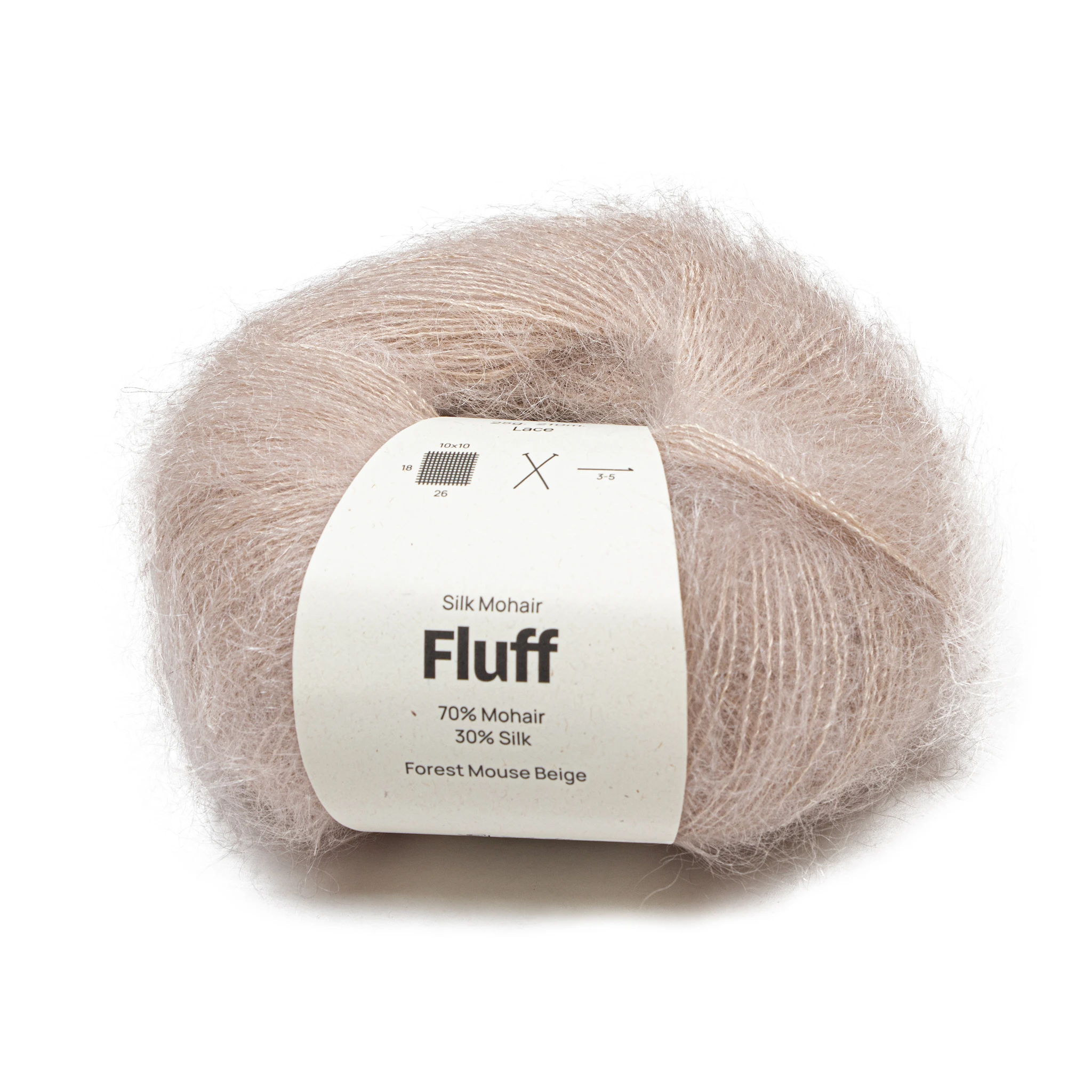 Tuotekuva ille Silkki -Mohair Fluff 25 gr Adlibris