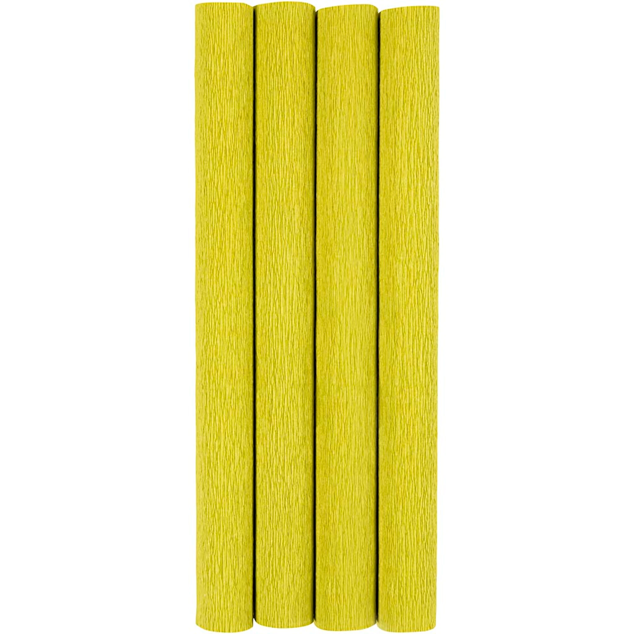 Produktbilde for Kreppapir, ark 25x60 cm, Strekk-/krep: 180%, 105 g, lys grønn, 4 ark/ 1 pk.