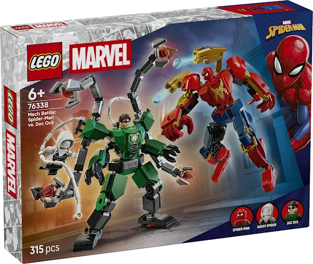 Robotstrid: Spider-Man mot Doc Ock LEGO Super Heroes Marvel (76338)