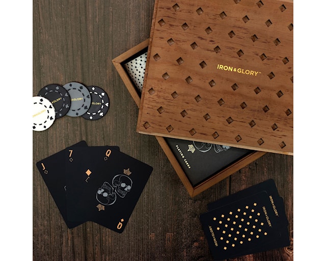 Produktbild 1 för Pokerset Dead Mans Hand, Iron & Glory