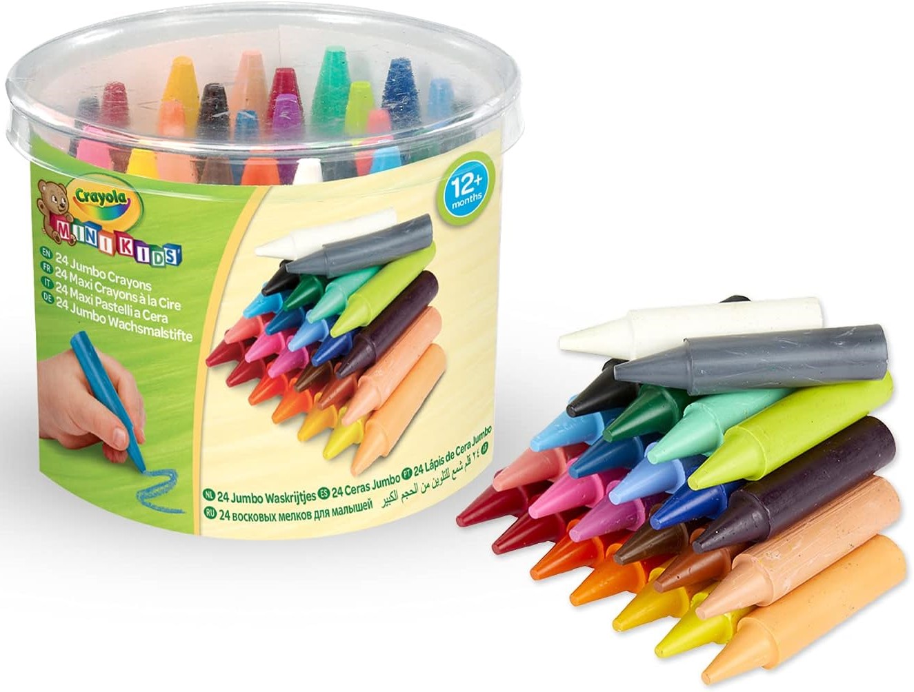 Vaxkrita Barn Från 1 år 24-pack Crayola