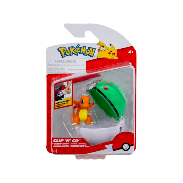 Clip N Go Charmander-Pokémon