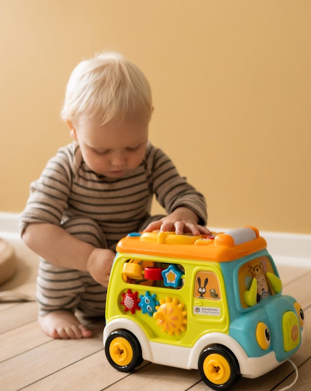 Tuotekuva 2 - Aktiivisuusbussi Scandinavian Baby Products