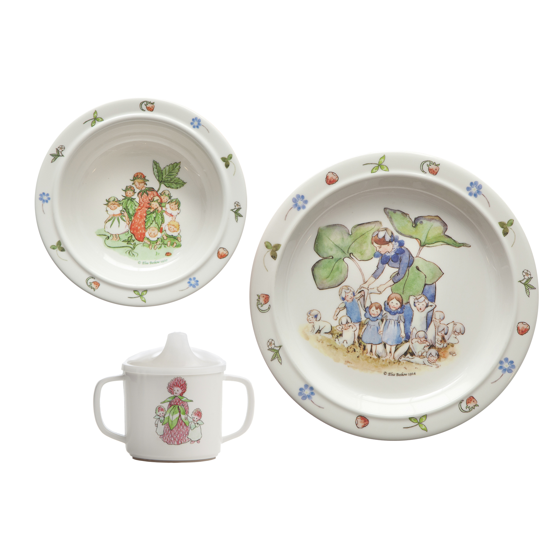Barnservis Blomsterbarn, Elsa Beskow, Rätt Start