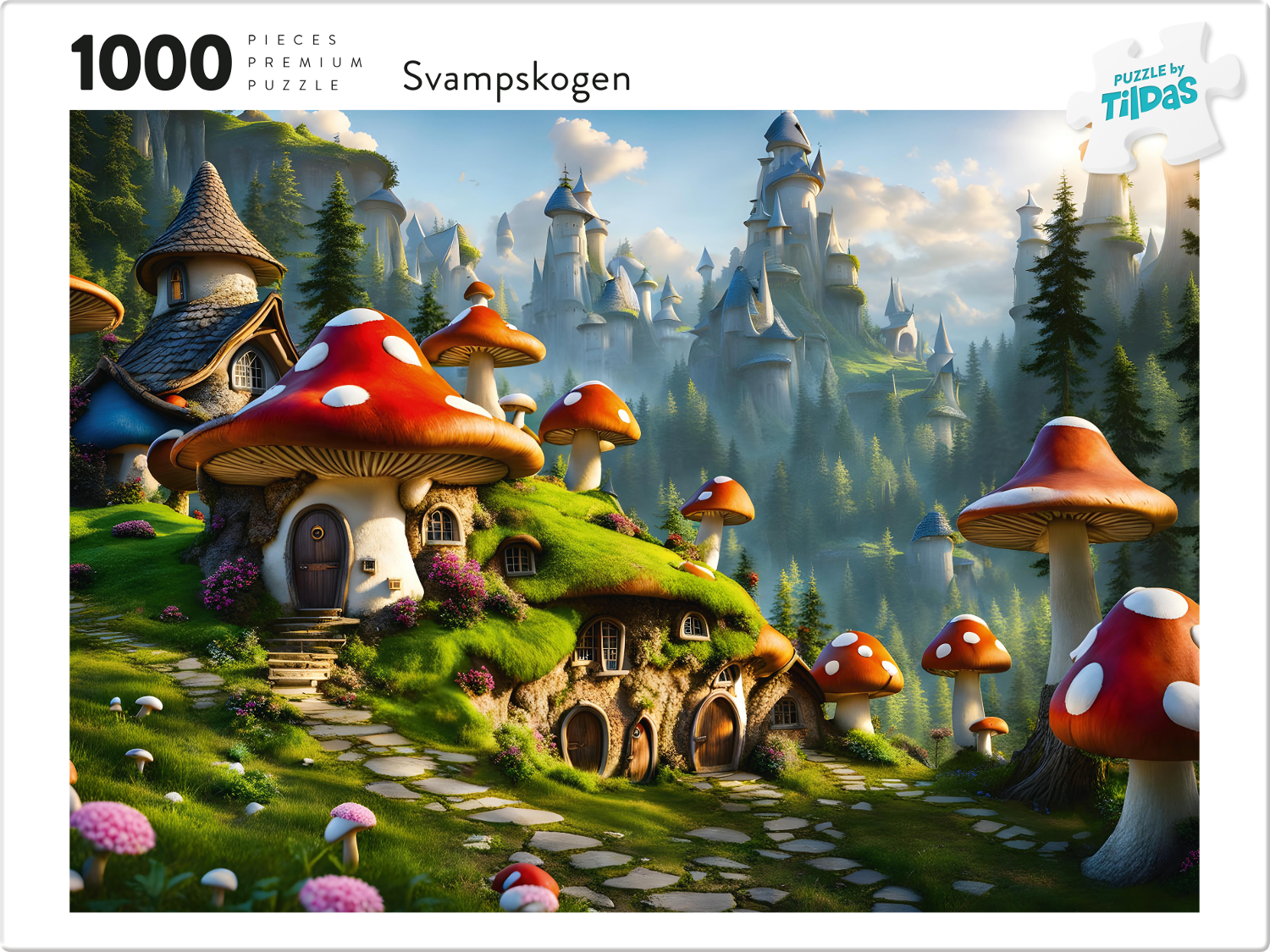 Palapeli Sienimetsä 1000 palaa, Tildas