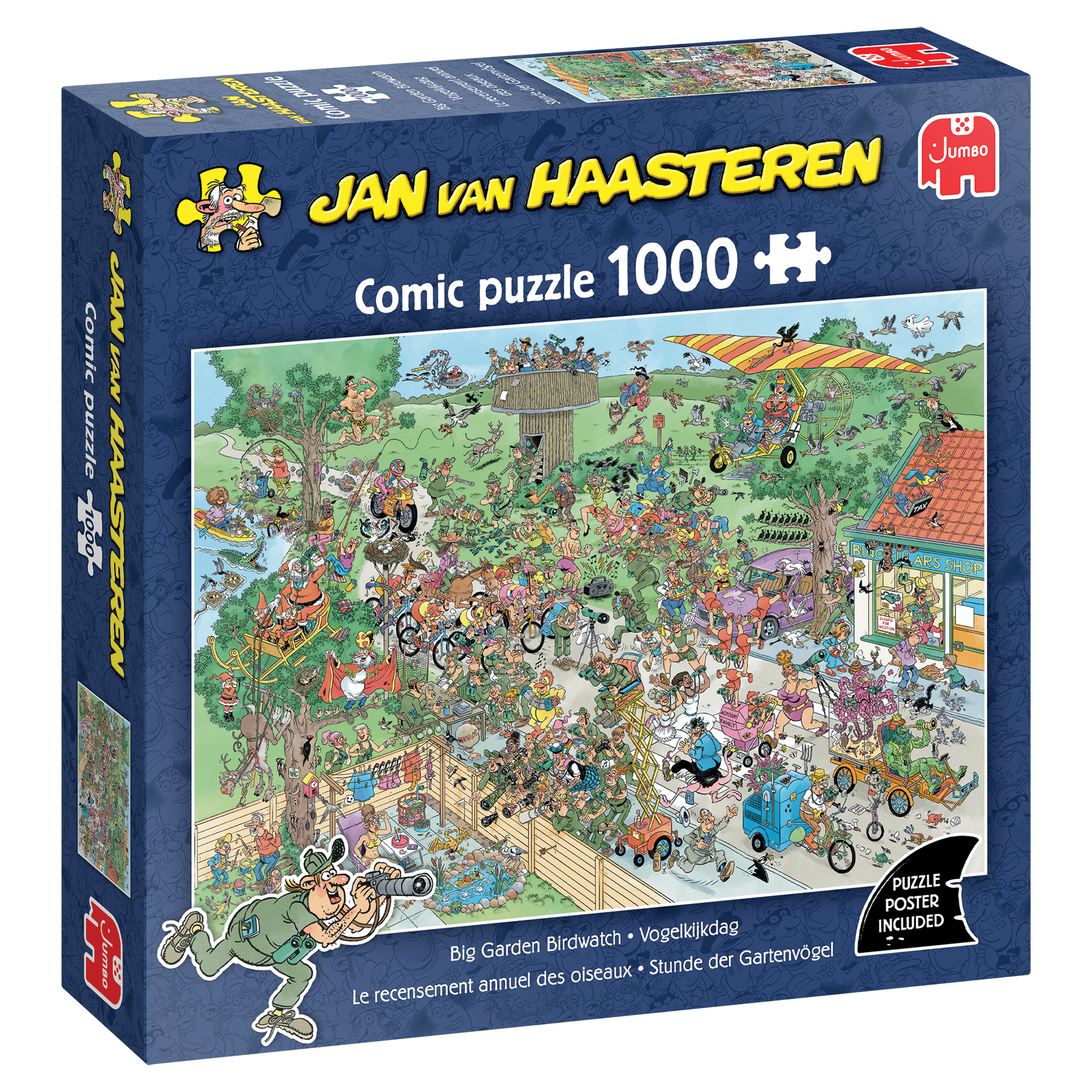 Jan van Haasteren Pussel Big Garden birdwatch 1000 bitar