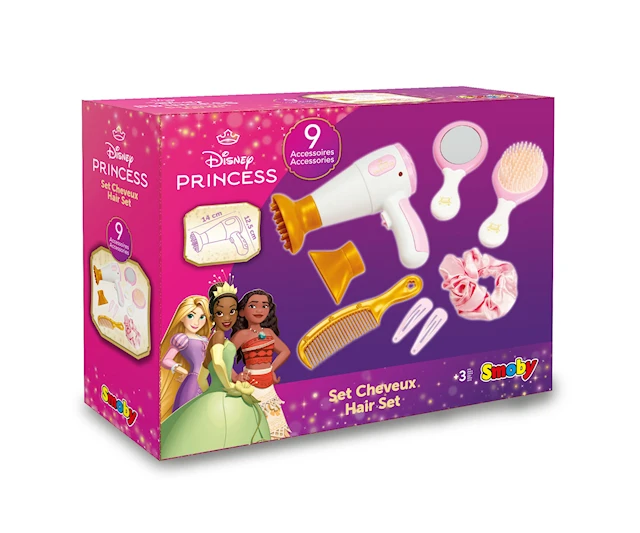Leksakshårset Disney Princess Smoby