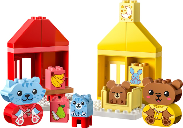 Tuotekuva 2 - Päivätoimet: Ruokailu ja nukkumaanmeno LEGO® DUPLO My First (10414)