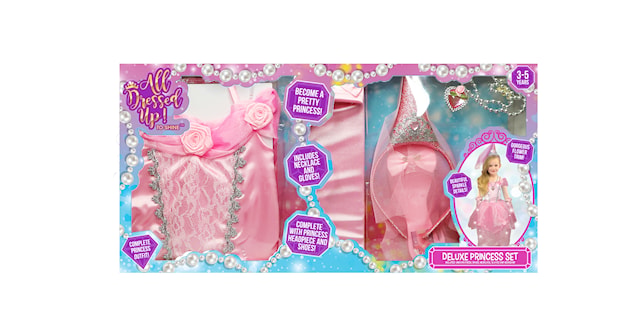 Produktbild 1 för All Dressed Up Deluxe Maskeradset Prinsessa