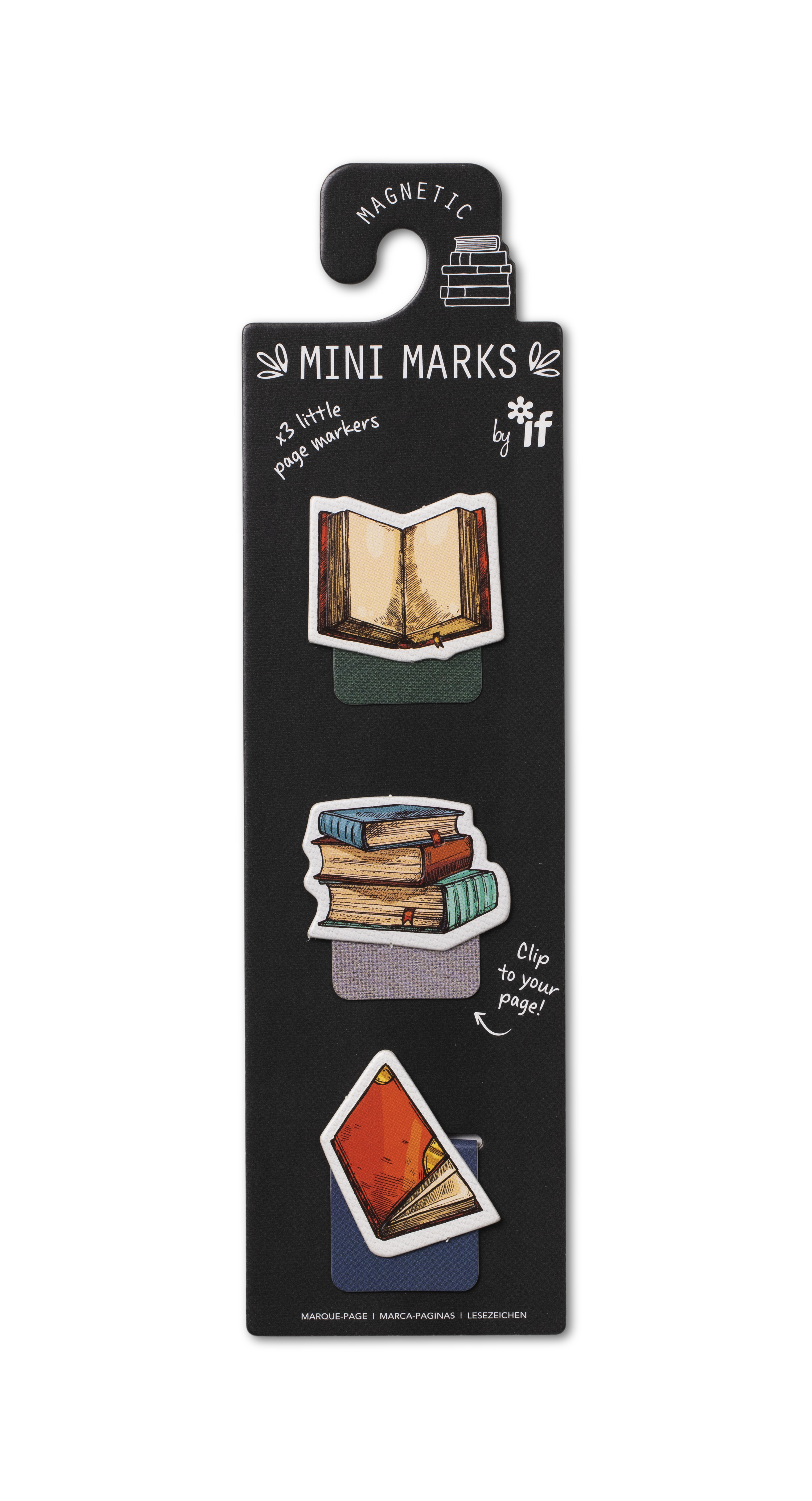 Bokmärke Mini Magnetiska Books Catwalk