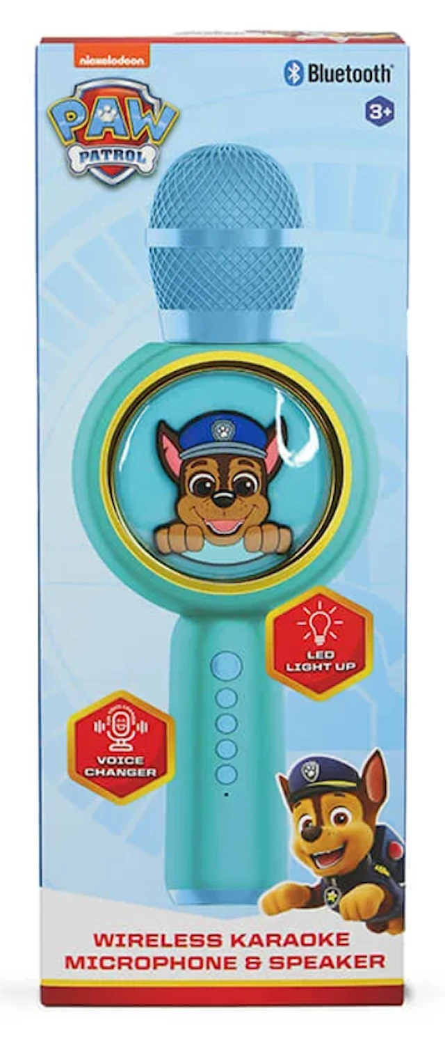 Paw Patrol Chase Karaoke Mic PopSing With LED