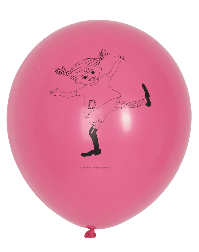 Produktbilde 2 for Latexballonger 8-pakk Pippi