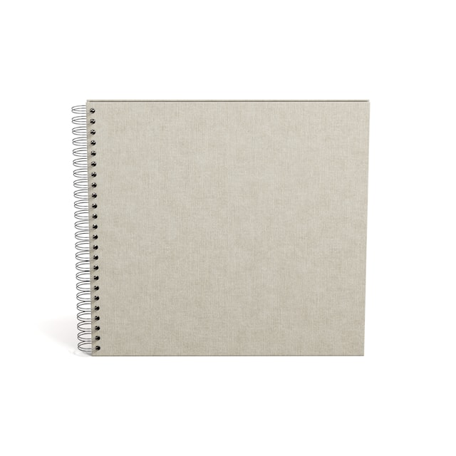 Produktbilde 2 for Fotoalbum Linen med svarte ark 35x31,5cm Bigso Box of Sweden