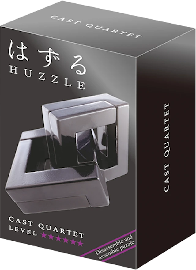 Huzzle Cast Hjärngympa nivå 6: Quartet