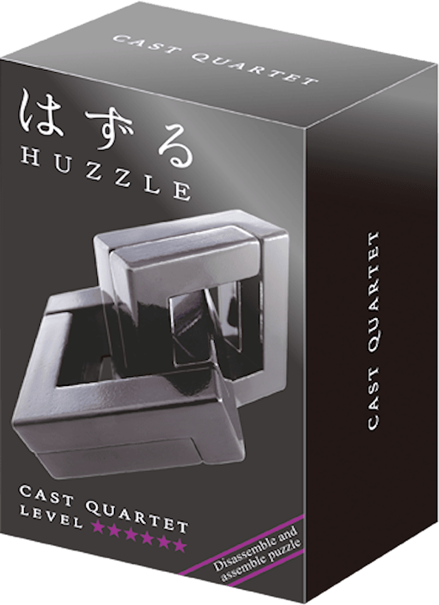Produktbilde 1 for Huzzle Cast Hjernetrim nivå 6: Quartet
