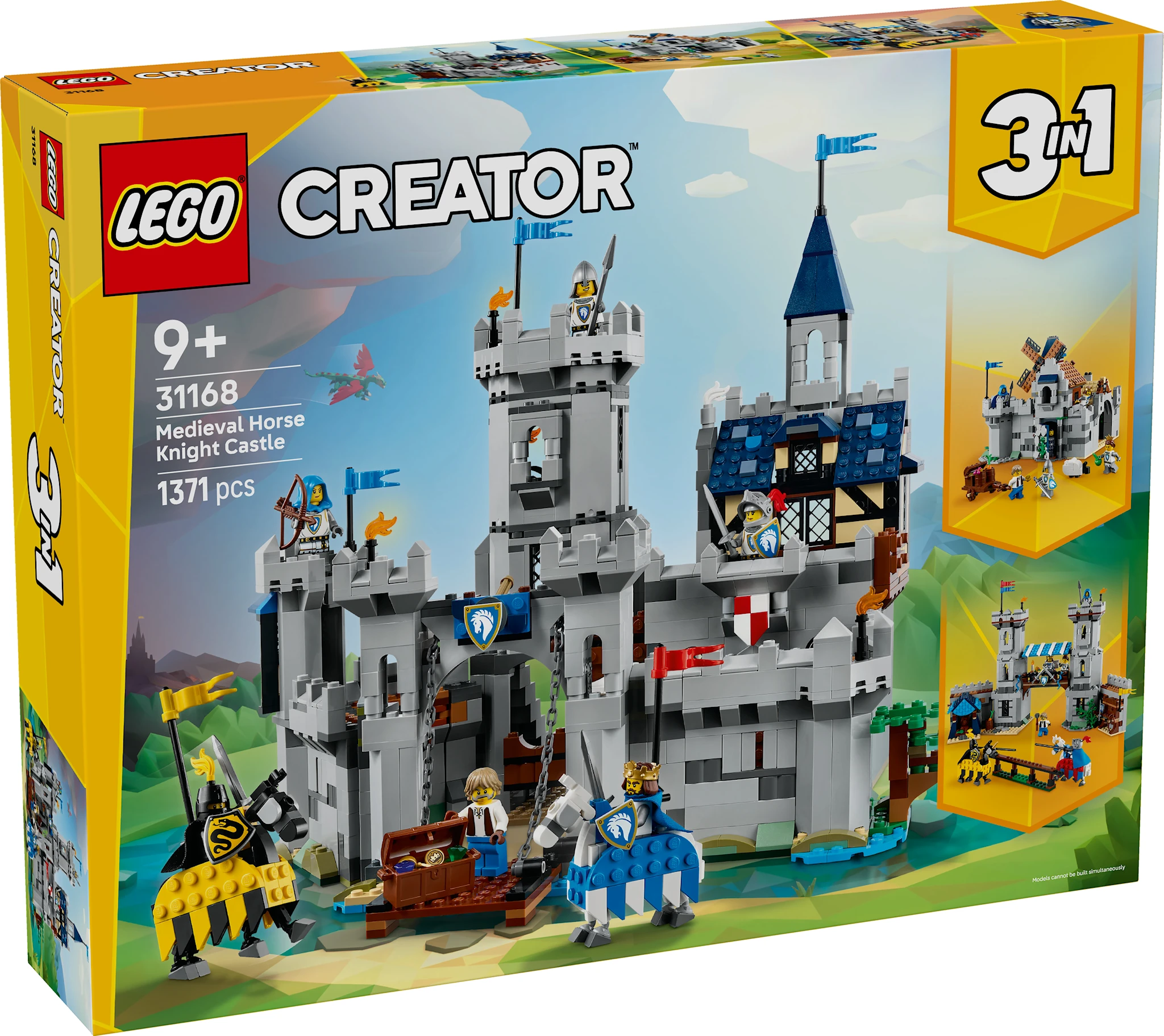 Tuotekuva ille Keskiaikainen hevosritarilinna LEGO® Creator (31168)