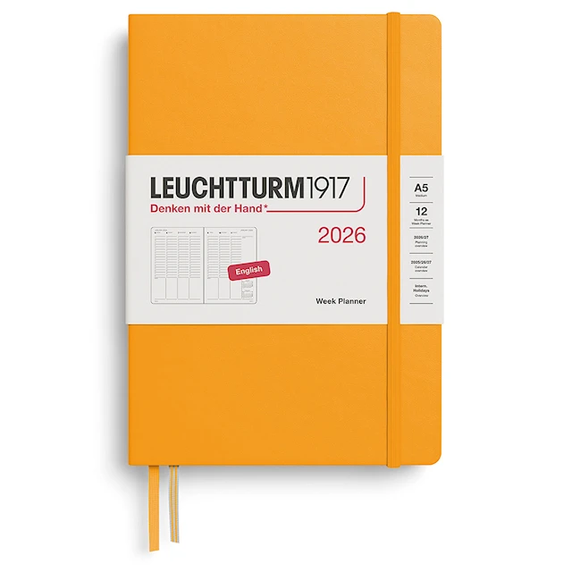 Week Planner 2026 A5 Rising Sun Leuchtturm1917