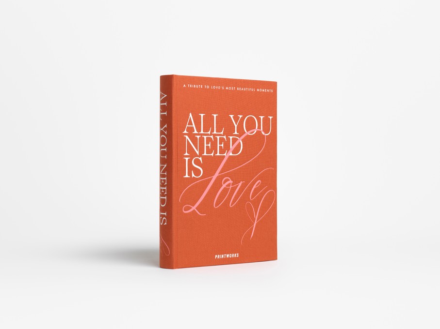 Photo Book All You Need is Love Orange Printworks