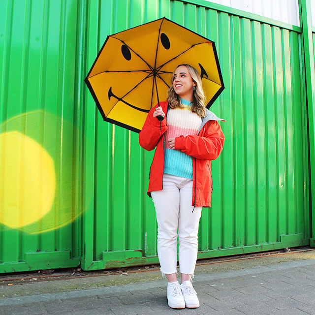 Produktbild 4 för Paraply Smiley® Recent Toys