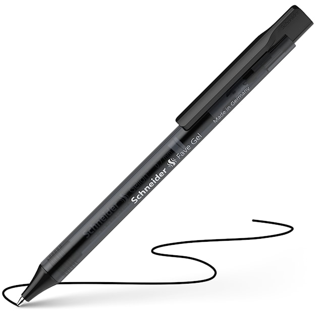 Tuotekuva 3 - Geelikynä Schneider Fave Gel 0,4 mm Musta