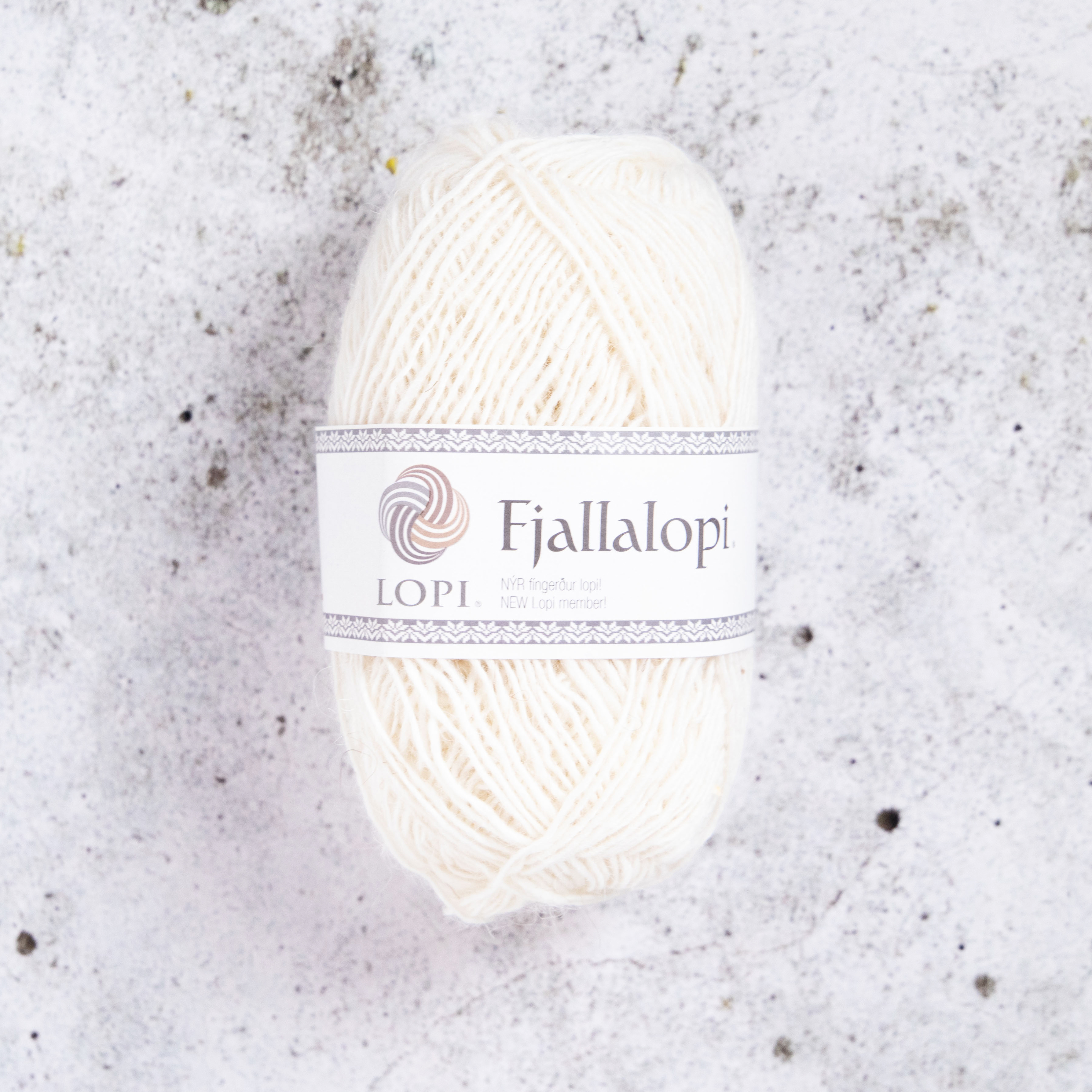 Fjallalopi Villalanka 50g Lily White 51 Istex