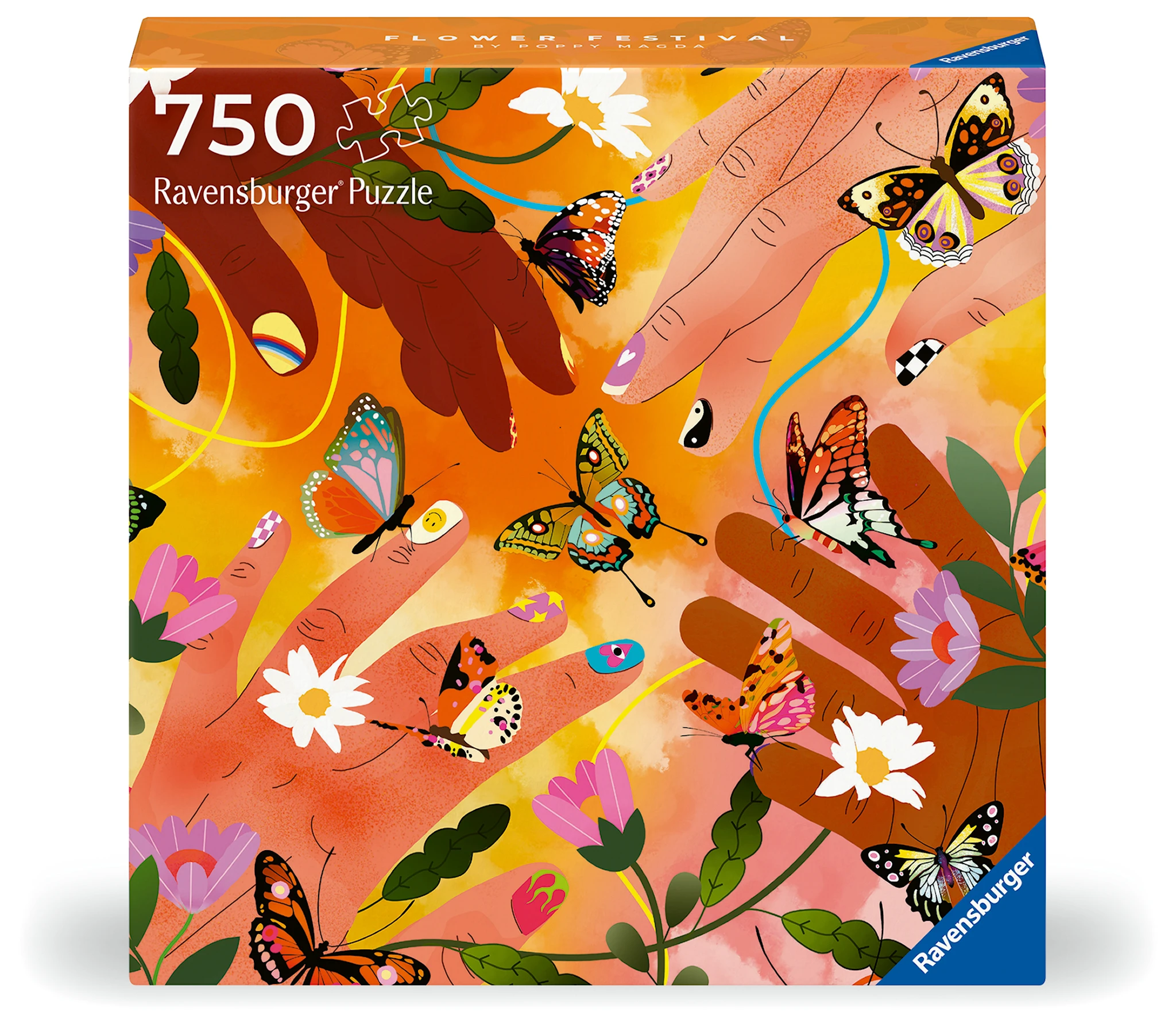 Tuotekuva ille Art&Soul - Flower Festival Palapeli 750 palaa, Ravensburger