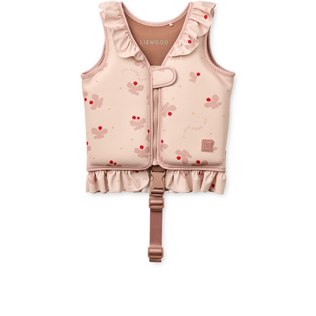 Dove Simväst 19-30 kg Butterfly/Apple blossom Liewood