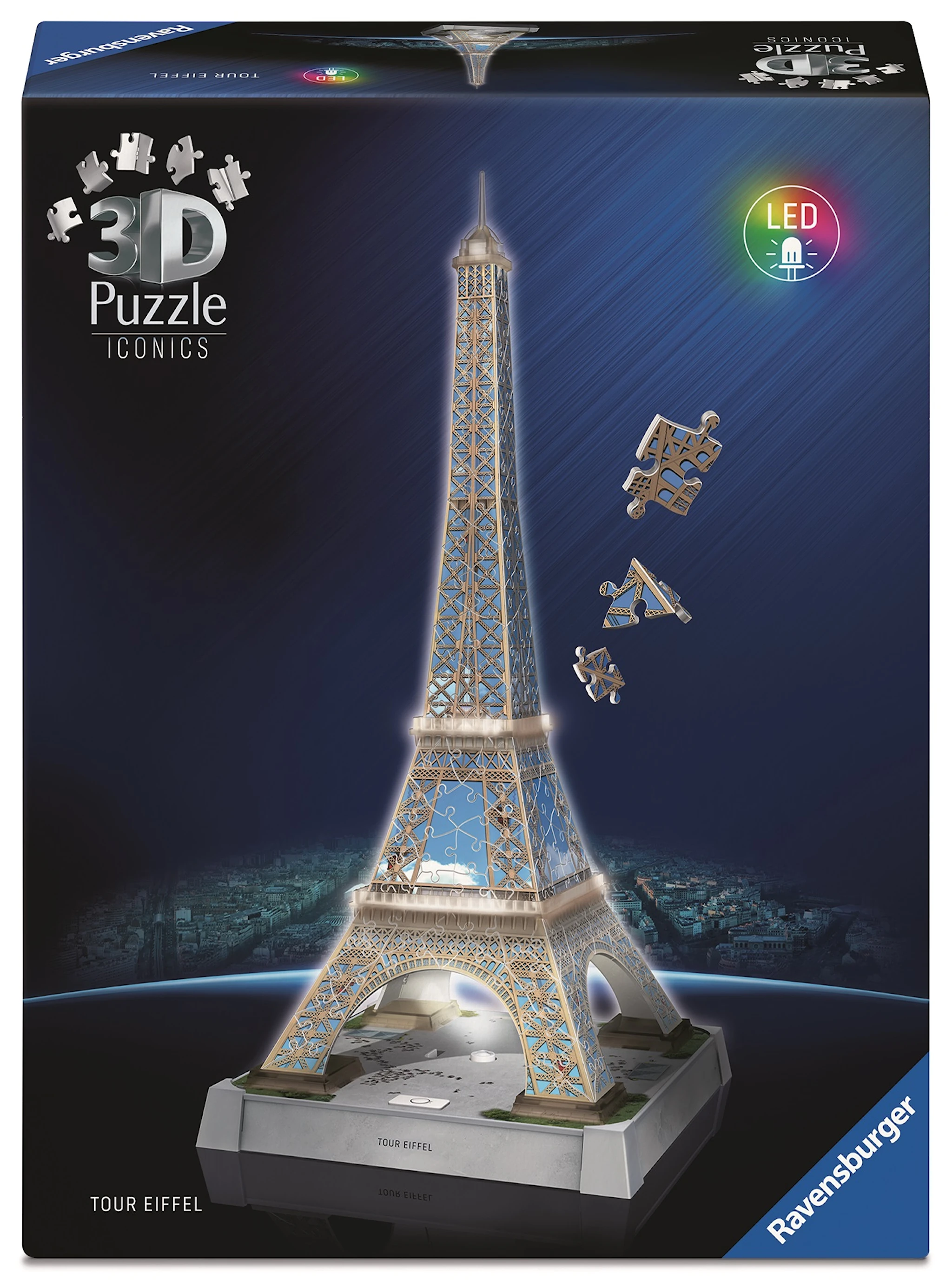 Tuotekuva ille Iconics La Tour Eiffel with Light 216p Ravensburger